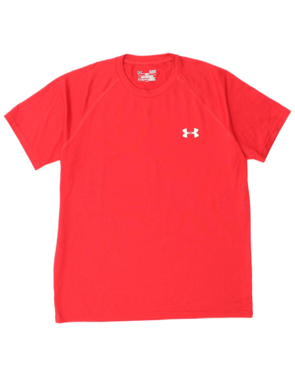Ανδρικό μπλουζάκι θερμότητας UNDER Armour Top Μικρό κόκκινο πολυεστέρα