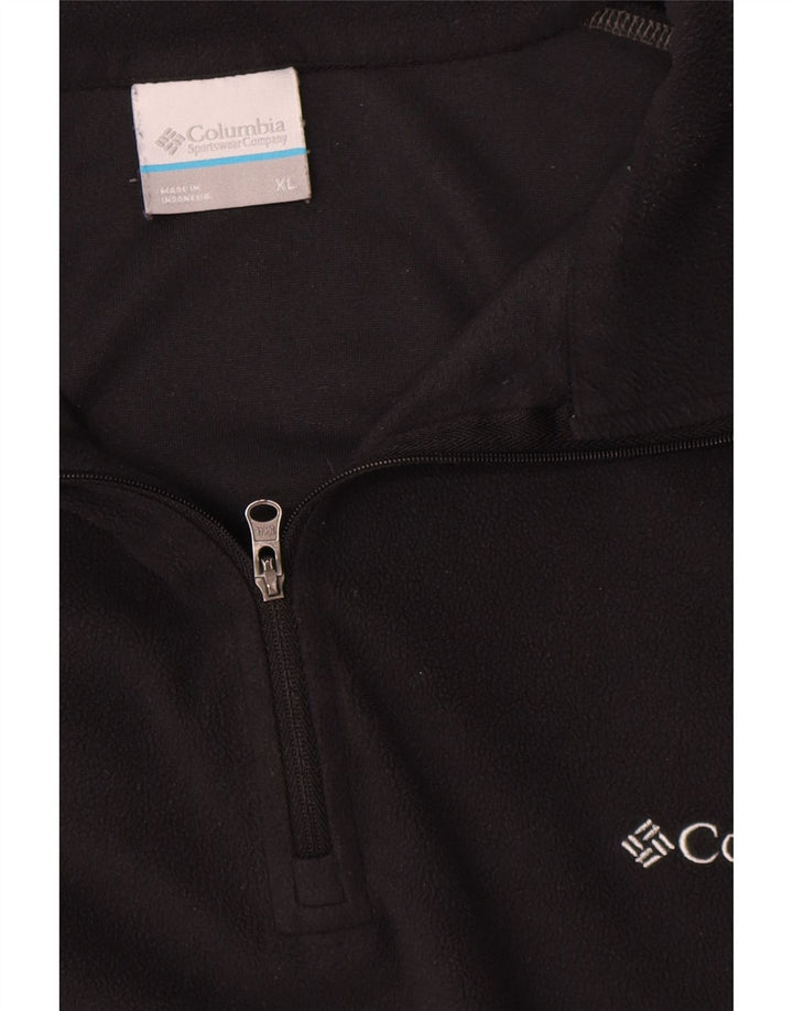 Ανδρικό φερμουάρ Columbia Fleece Jumper XL Μαύρο Πολυεστέρας
