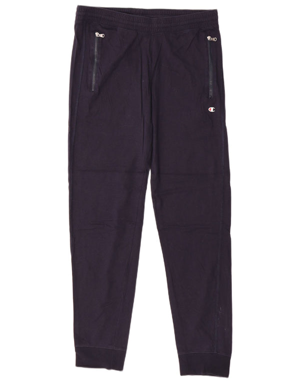 Ανδρική αθλητική φόρμα CHAMPION Παντελόνι Joggers Small Navy Blue Cotton