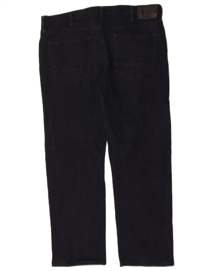 Ανδρικό τζιν ίσιο Marks & Spencer W36 L29 Navy Blue Cotton