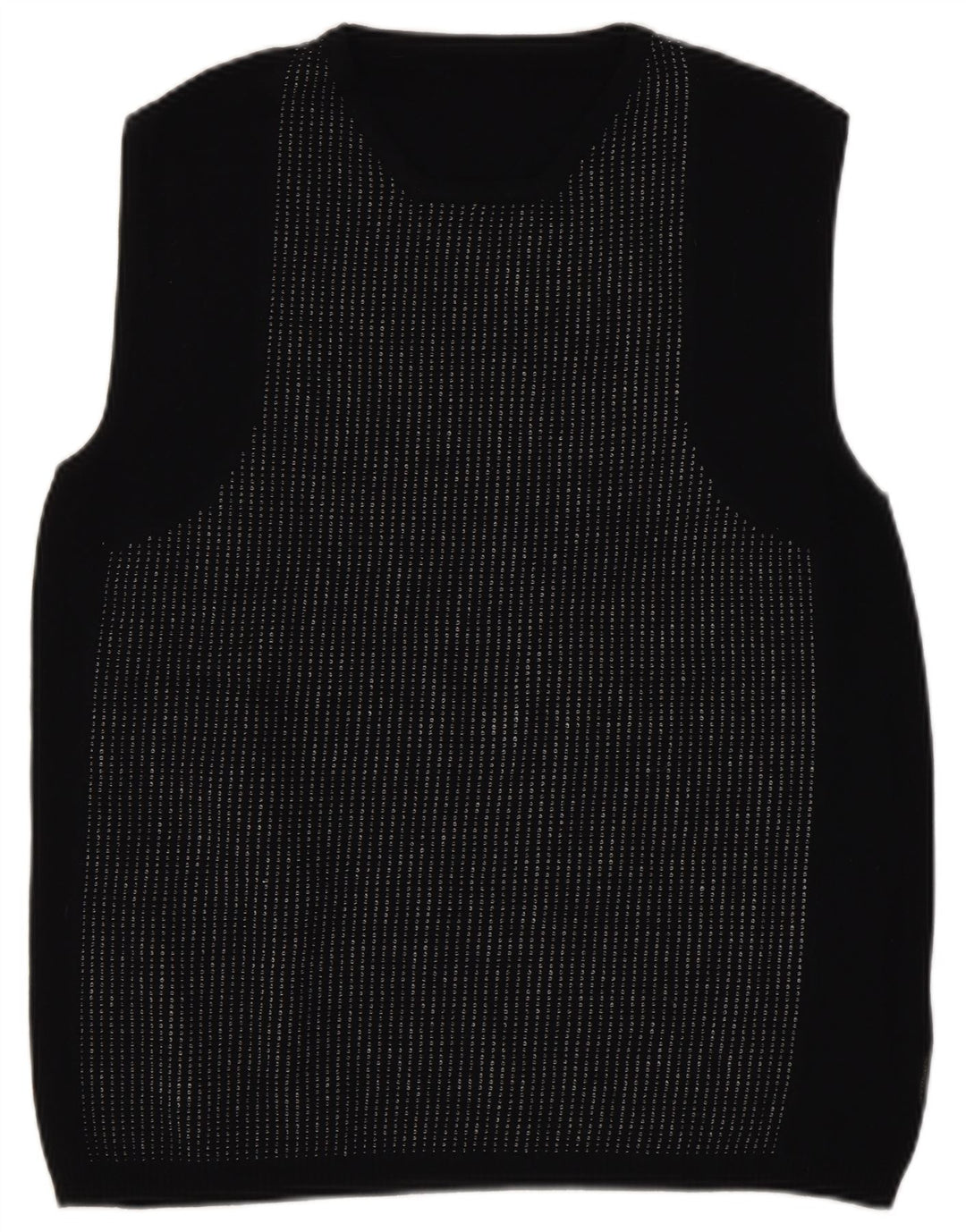 Vintage γυναικείο γιλέκο Tank Top UK 14 Large Black