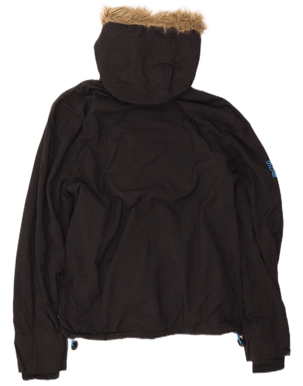 Ανδρικό SUPERDRY Windcheater με κουκούλα Windbreaker Jacket UK 38 Medium Black