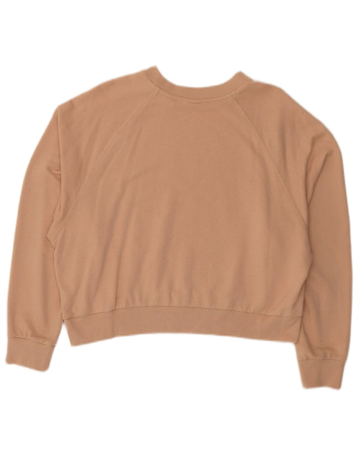 Γυναικείο γραφικό φούτερ Levi's Oversized Crop Jumper UK 14 Medium Pink