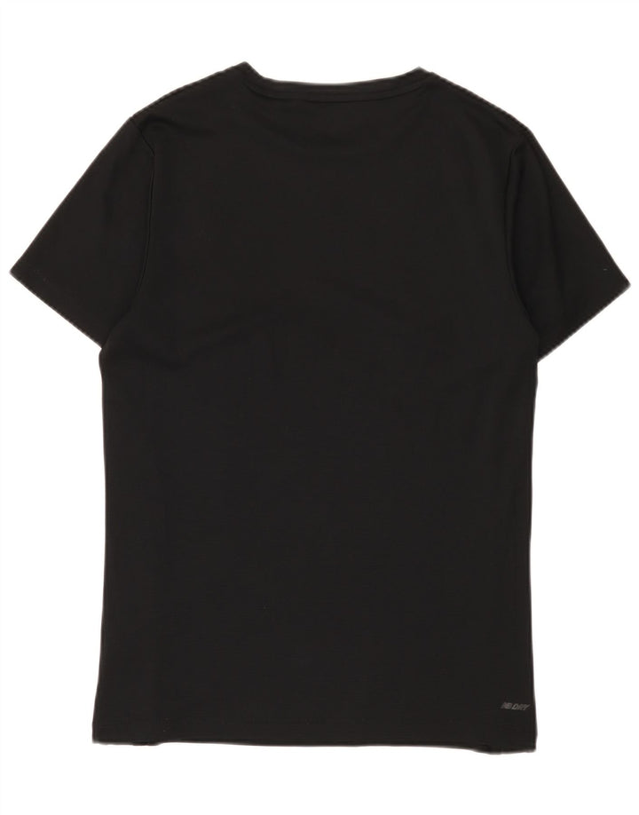 Ανδρικό γραφικό μπλουζάκι New Balance Top Medium Μαύρο Πολυεστέρας