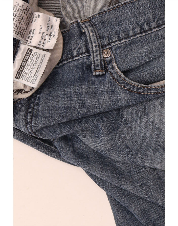 Γυναικείο ίσιο τζιν Levi's W36 L34 Μπλε βαμβακερό