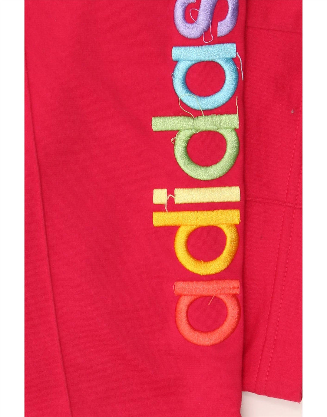 Γυναικεία αθλητική φόρμα γραφικών ADIDAS UK 12 μεσαίο ροζ πολυεστέρας