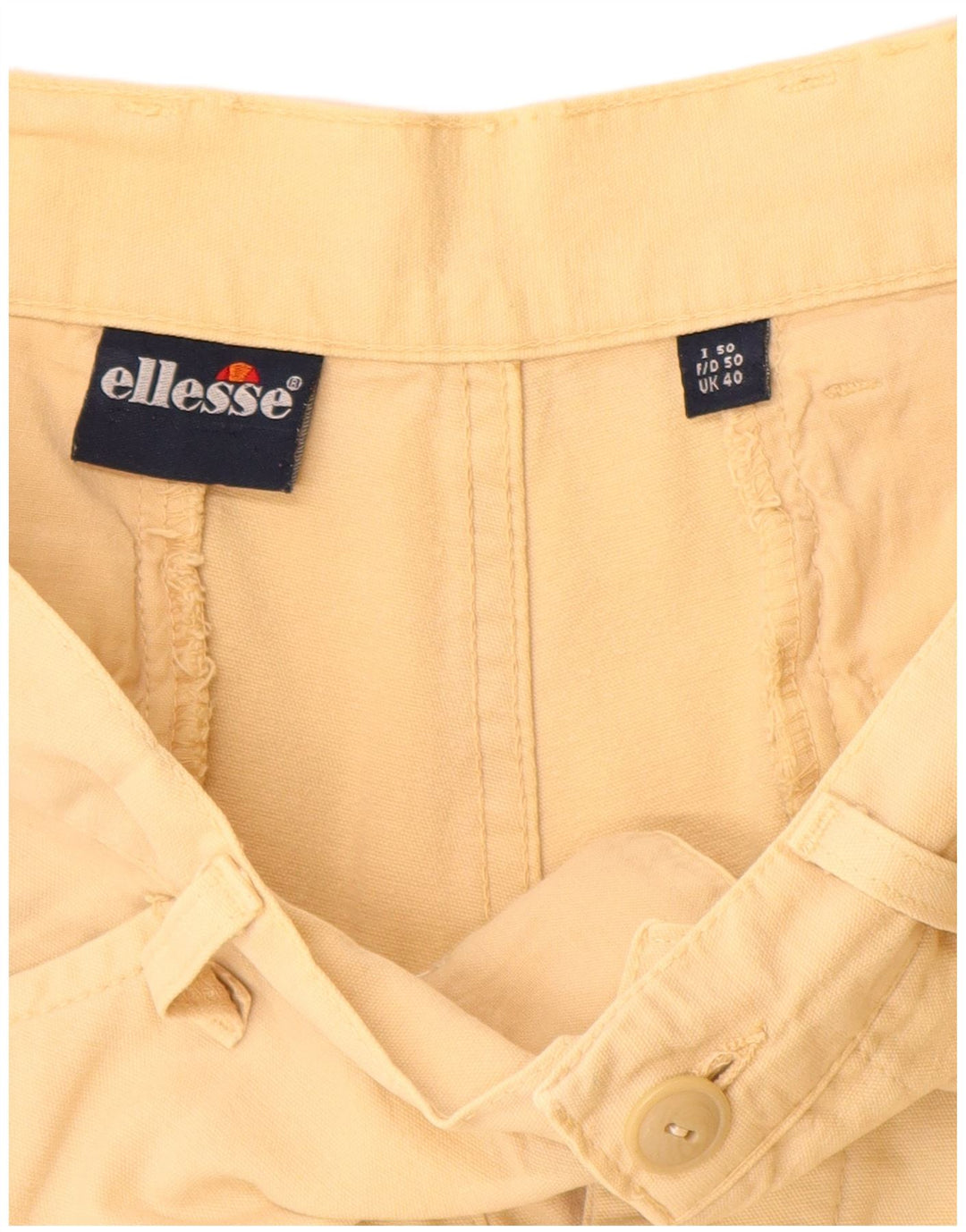 Ανδρικό σορτς Cargo Ellesse W40 XL Μπεζ βαμβακερό