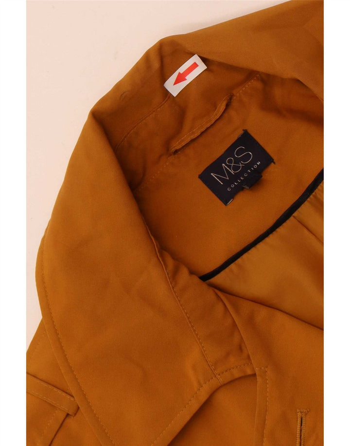 Marks & Spencer Ανδρική καμπαρντίνα UK 16 Large Orange Polyester