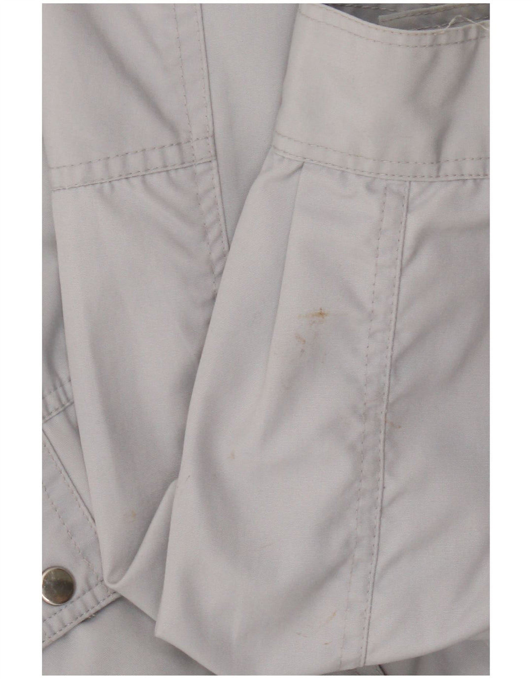 C&A Mens Utility Jacket UK 36 Small Grey Polyester