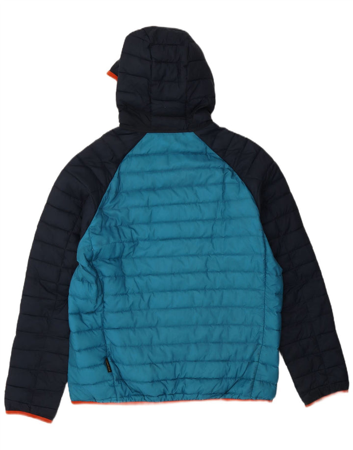 Jack Wolfskin Ανδρικό μπουφάν με κουκούλα UK 36/38 Medium Blue Colourblock