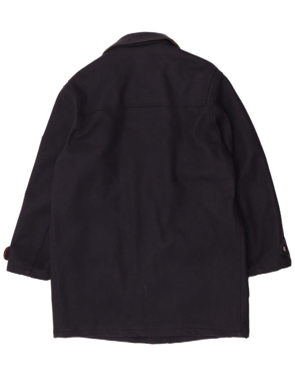 Ανδρικό παλτό Navigare UK 42 XL Navy Blue Wool