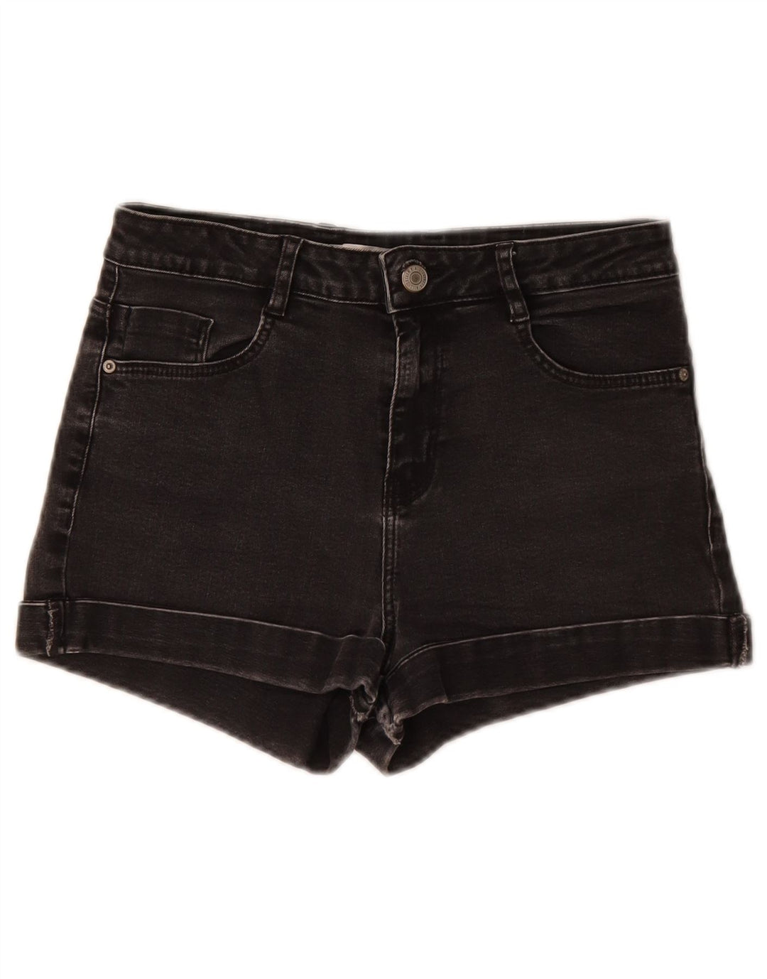 Zara Γυναικείο τζιν σορτς EU 36 XS W26 Μαύρο
