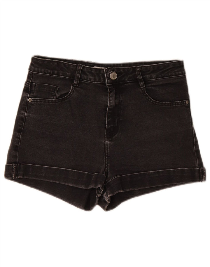 Zara Γυναικείο τζιν σορτς EU 36 XS W26 Μαύρο