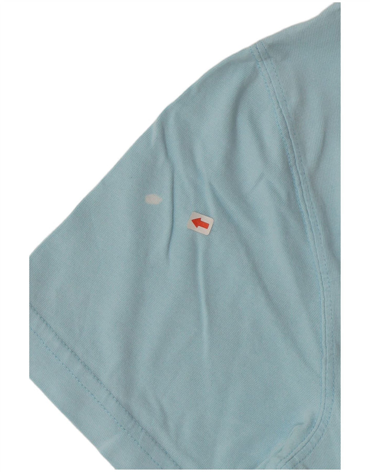 Ανδρικό T-Shirt Crew Clothing Top Μικρό μπλε βαμβακερό