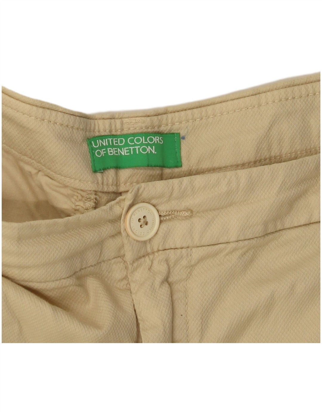 BENETTON Γυναικείο σορτς Chino W34 μεγάλο κίτρινο