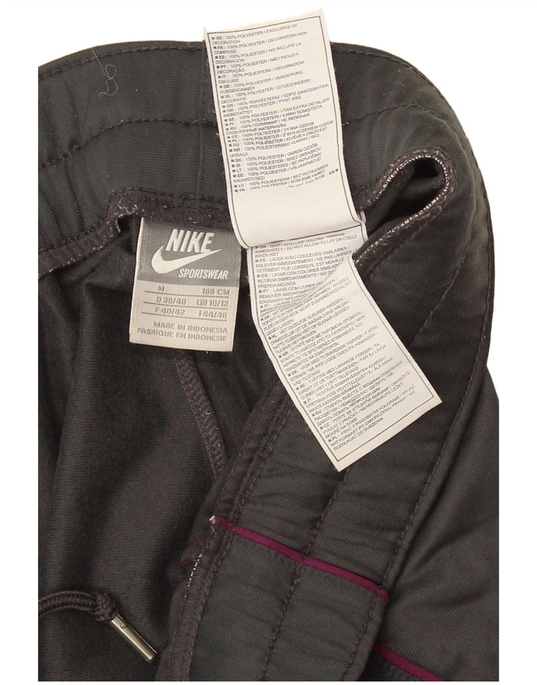 Γυναικεία αθλητικά παντελόνια Nike UK 10/12 Μεσαίου Γκρι Πολυεστέρας