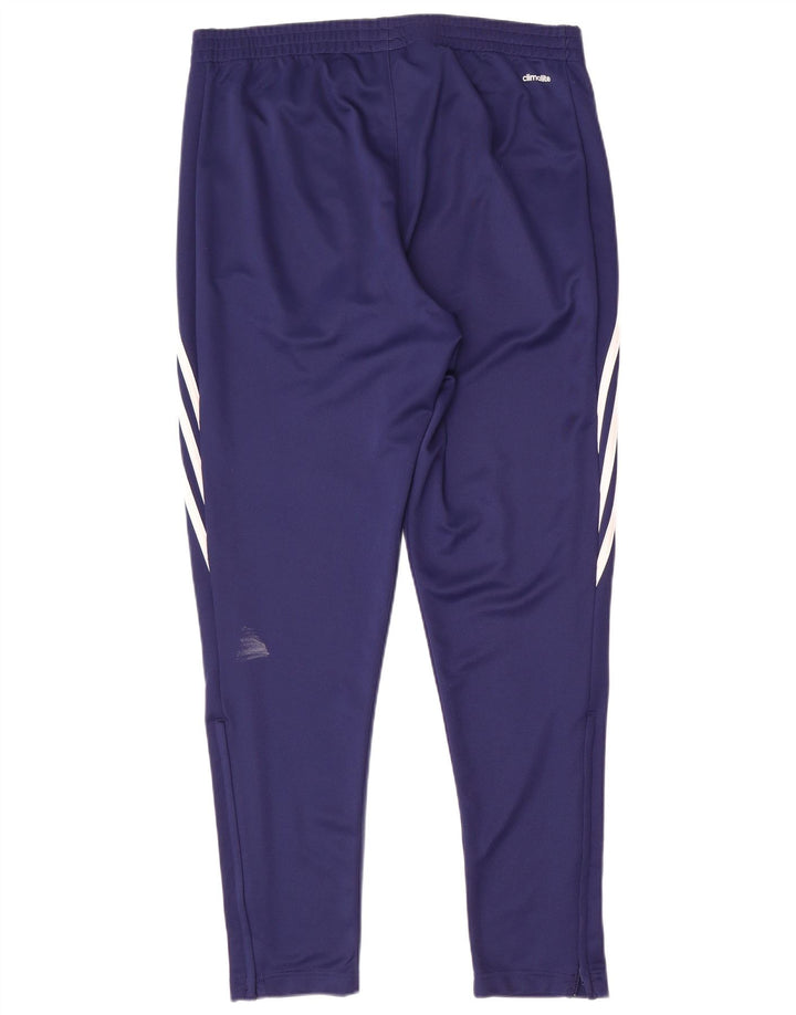 Ανδρική αθλητική φόρμα Adidas Climalite Παντελόνι Μεγάλο Navy Blue Polyester