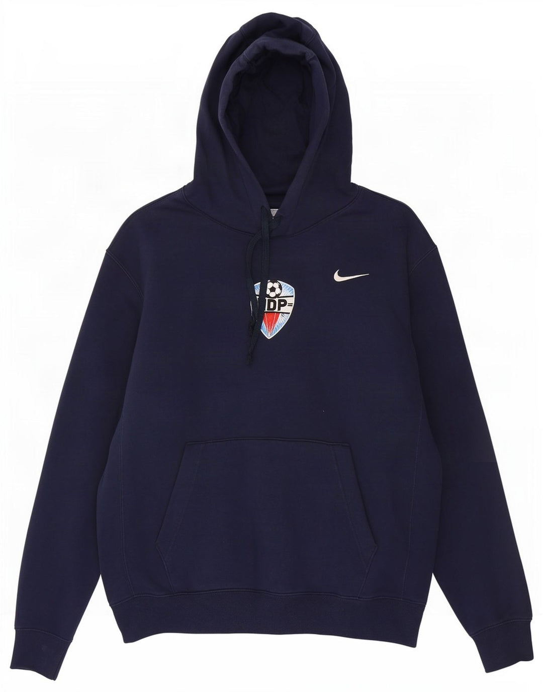 Ανδρικά κουκούλα Nike, μεσαίο μπλε βαμβακερό