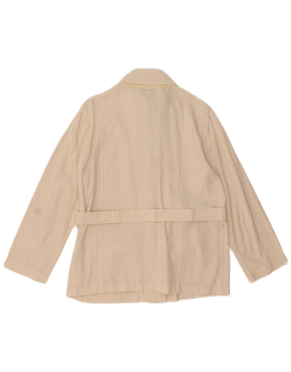 Fay Γυναικείο Utility Jacket UK 14 Medium Off White