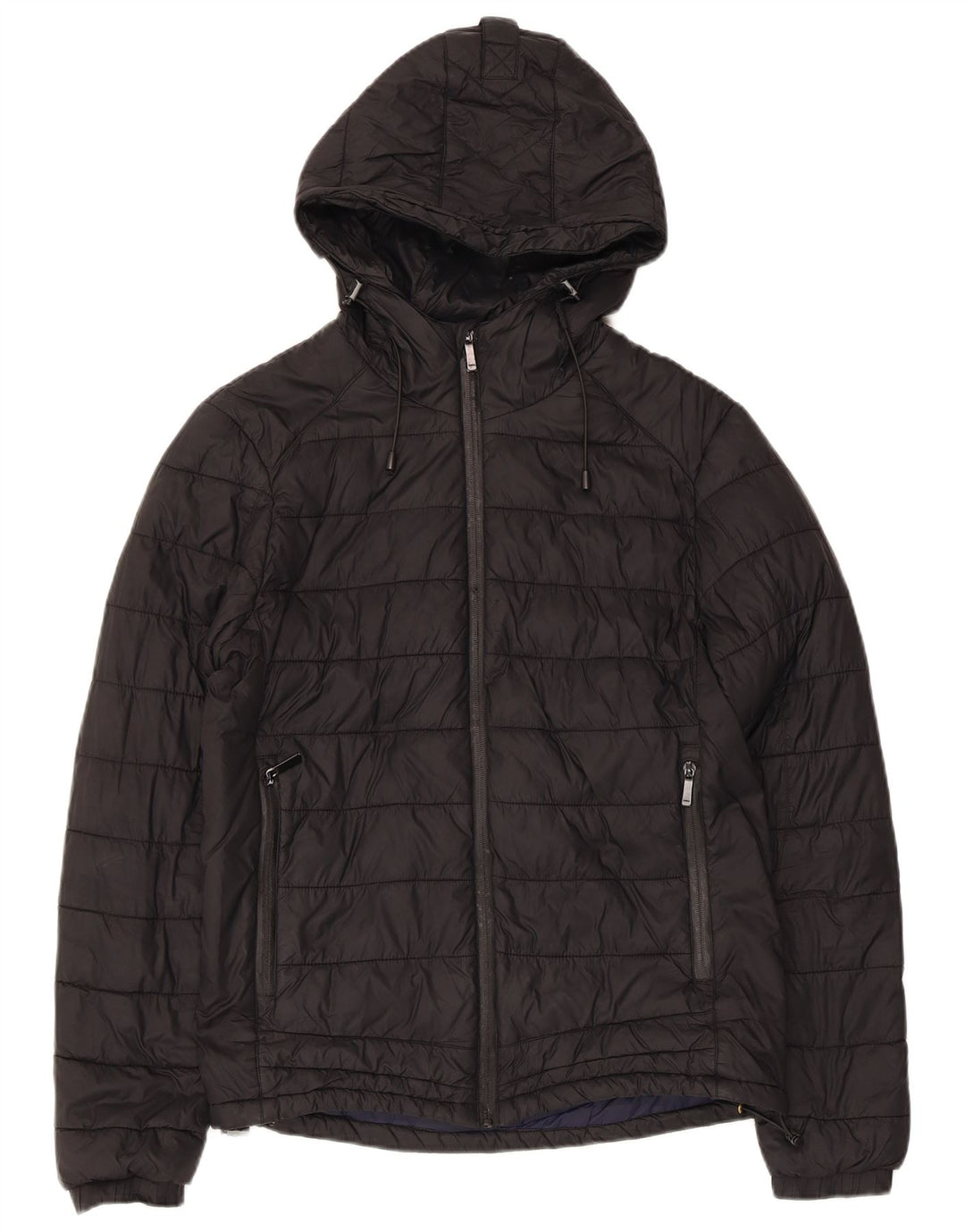 Ανδρικό μπουφάν ZARA με κουκούλα UK 36 Small Black