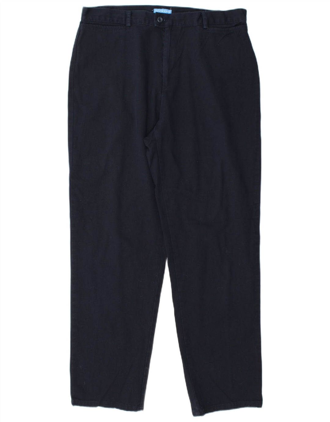 DOCKERS Γυναικείο ψηλόμεσο casual παντελόνι US 16 2XL W34 L30 Navy Blue