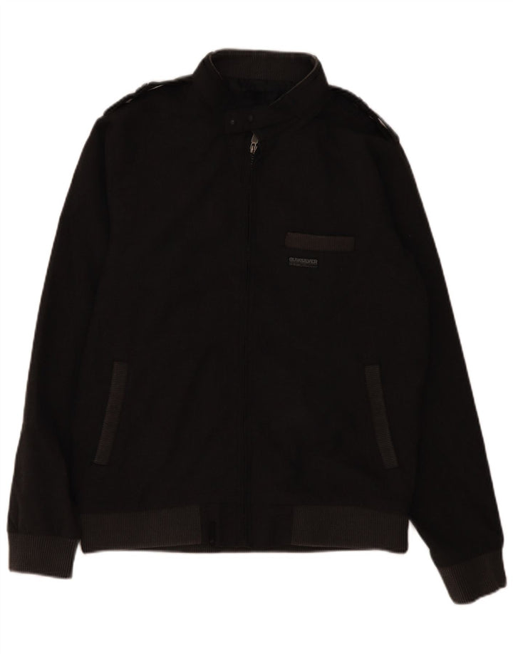 Ανδρικό στρατιωτικό μπουφάν QUIKSILVER UK 36 Small Grey Polyester