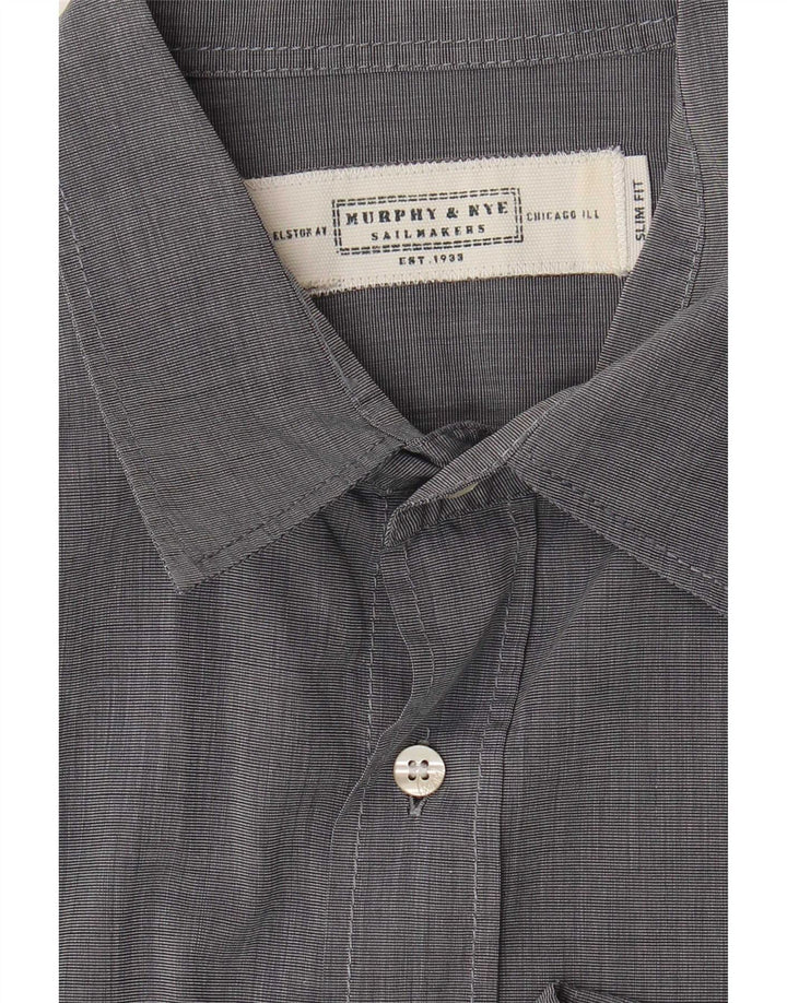 Ανδρικό πουκάμισο Murphy & Nye Slim Fit Large Grey