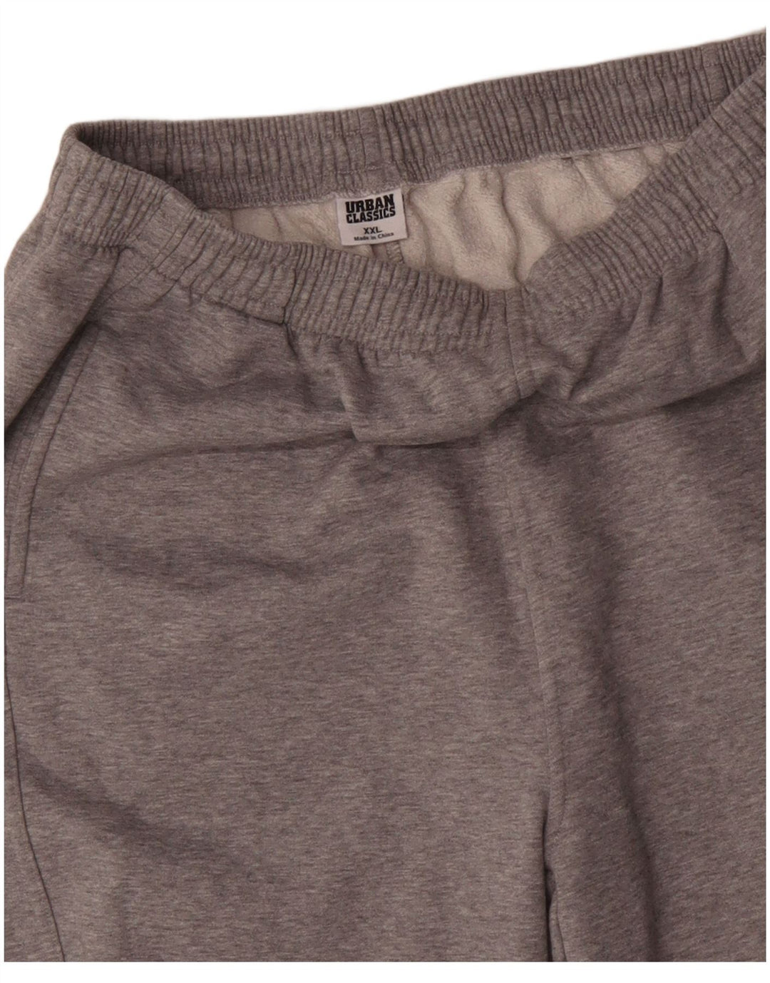 URBAN CLASSICS Ανδρική αθλητική φόρμα παντελόνι Joggers 2XL γκρι βαμβακερό