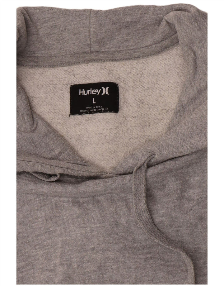 Hurley Ανδρικό Hoodie Jumper Large Grey