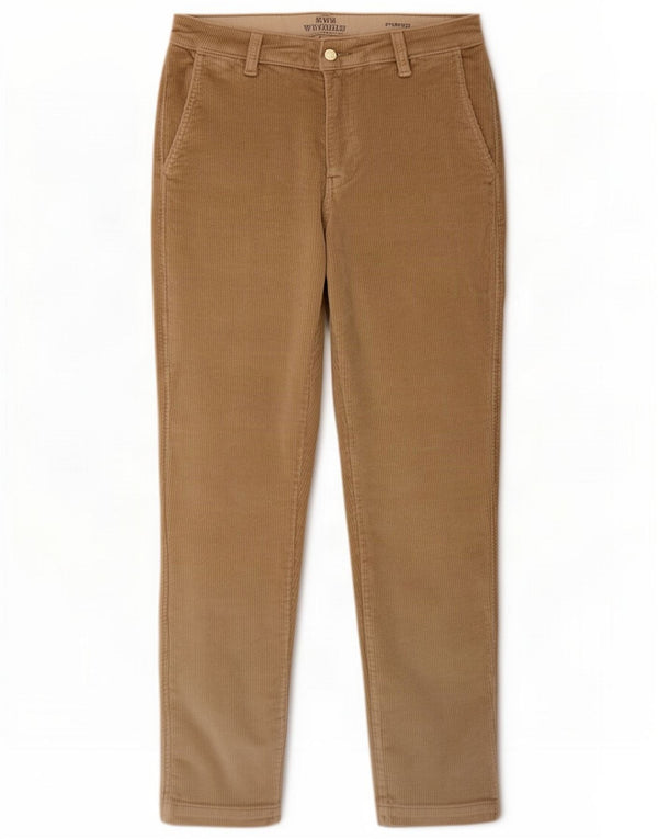 Levi's Mens Slim Corduroy Trousers W30 L32 Beige