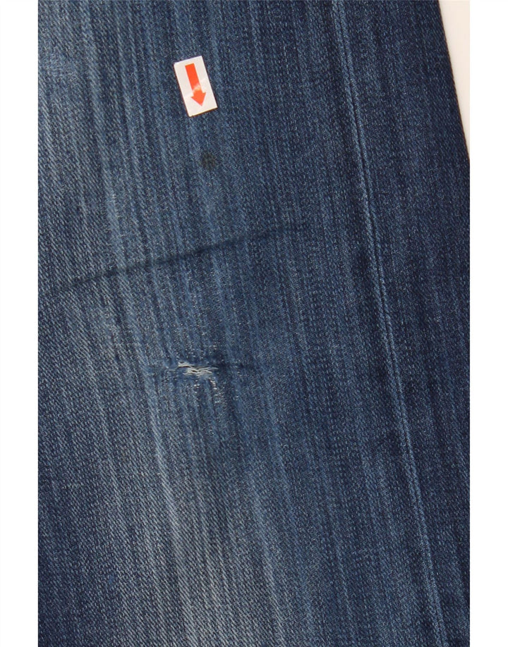 Ανδρικό τζιν DIESEL Viker Distressed Straight W33 L32 Μπλε βαμβακερό