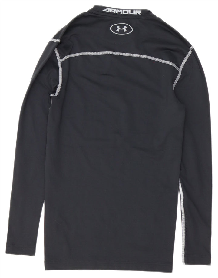 Under Armour Ανδρικό Cold Gear Graphic Top Μακρύ μανίκι Μικρός Μαύρος Πολυεστέρας