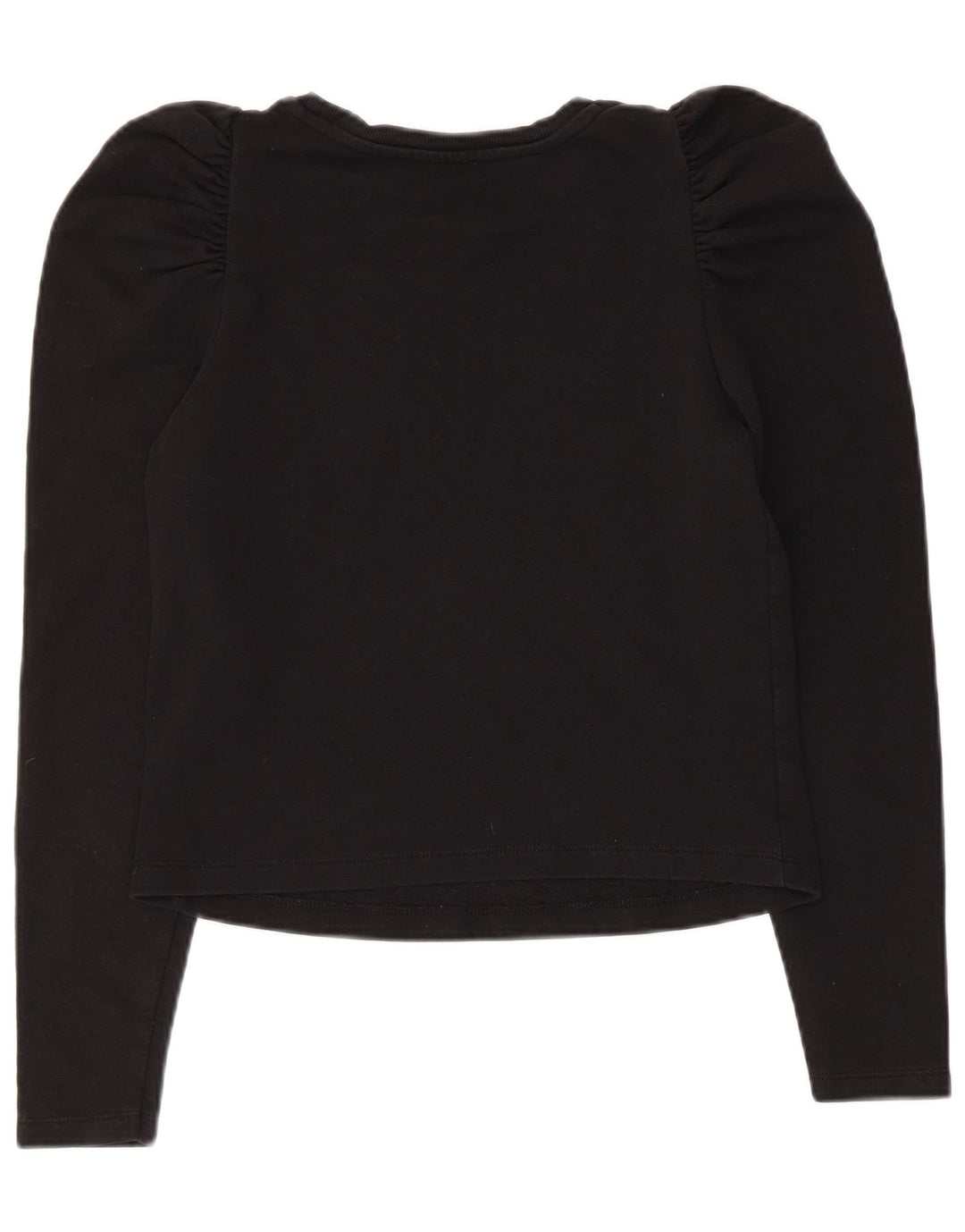 Zara Γυναικείο τοπ Μακρύ μακρυμάνικο UK 8 Small Black
