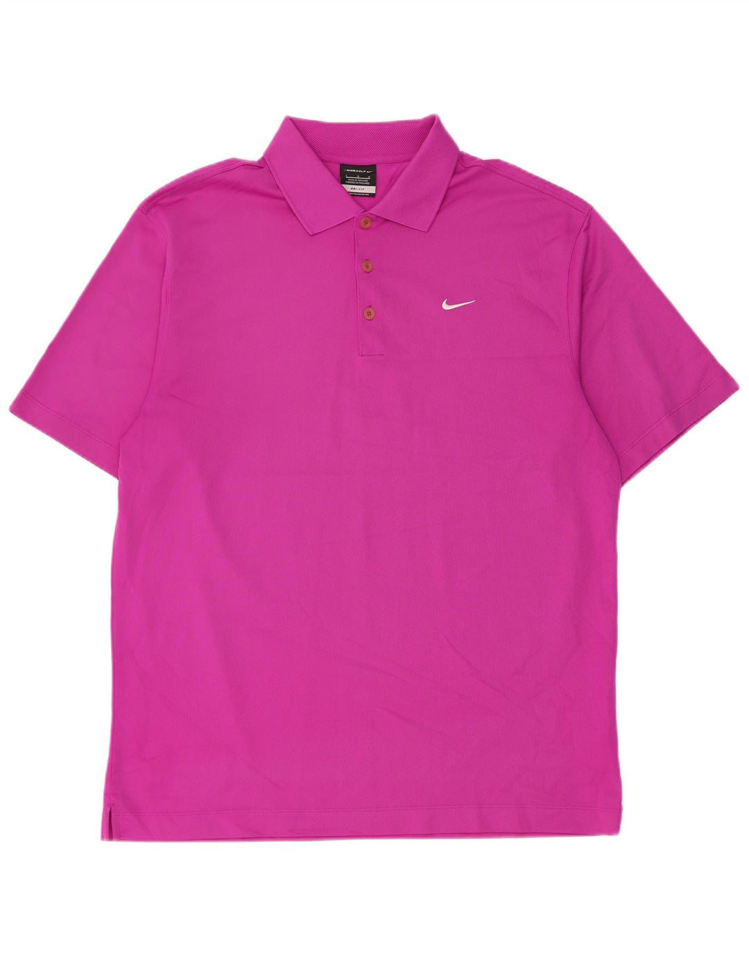 Ανδρικό πουκάμισο Nike Dri Fit Polo με μεγάλο ροζ πολυεστέρα