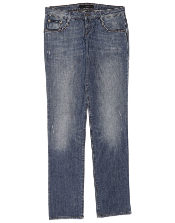 Calvin Klein Γυναικείο Slim Jeans W29 L33 Μπλε βαμβακερό