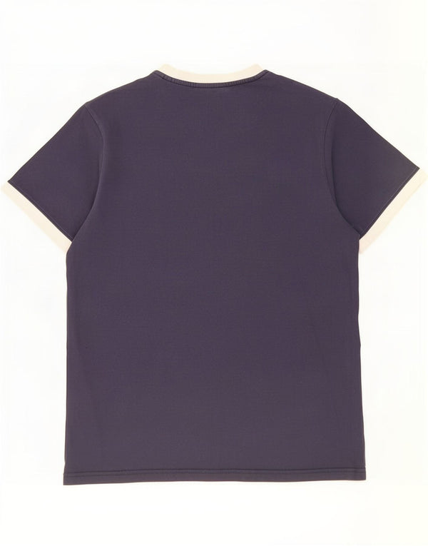 Ανδρικό T-Shirt Ellesse Top Large Navy Blue από βαμβάκι