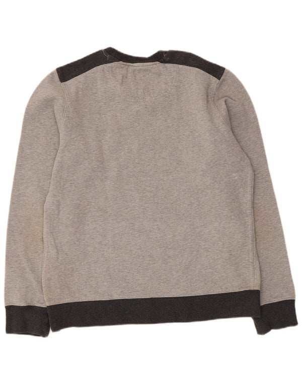 Γυναικείο γραφικό φούτερ Converse Jumper UK 14 Medium Grey Colourblock