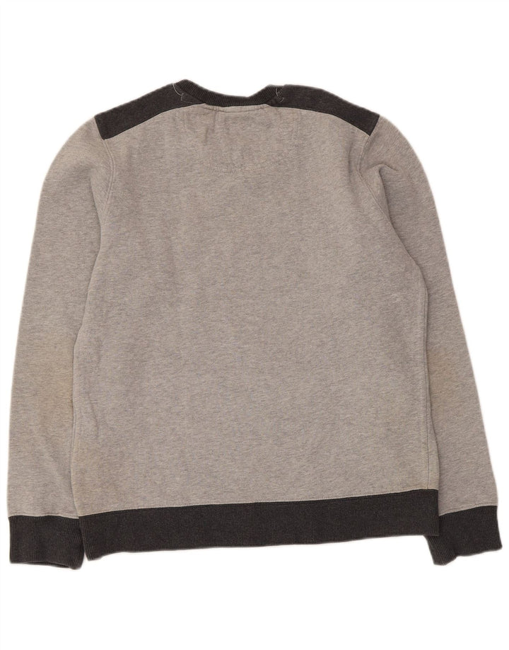 Γυναικείο γραφικό φούτερ Converse Jumper UK 14 Medium Grey Colourblock