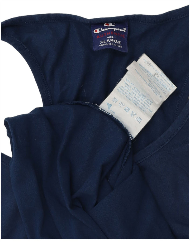 Ανδρικό γιλέκο Champion XL Navy Blue Cotton