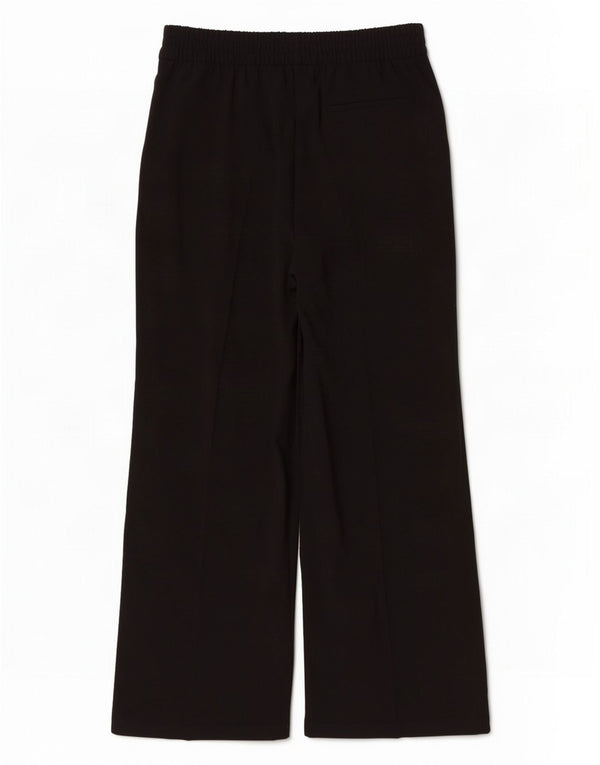 Marks & Spencer Γυναικείο φαρδύ παντελόνι casual UK 12 Medium W30 L29 Μαύρο