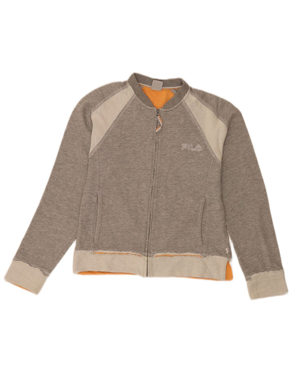 Fila Γυναικεία αθλητική φόρμα Top Jacket IT 44 Medium Grey Colourblock Sports