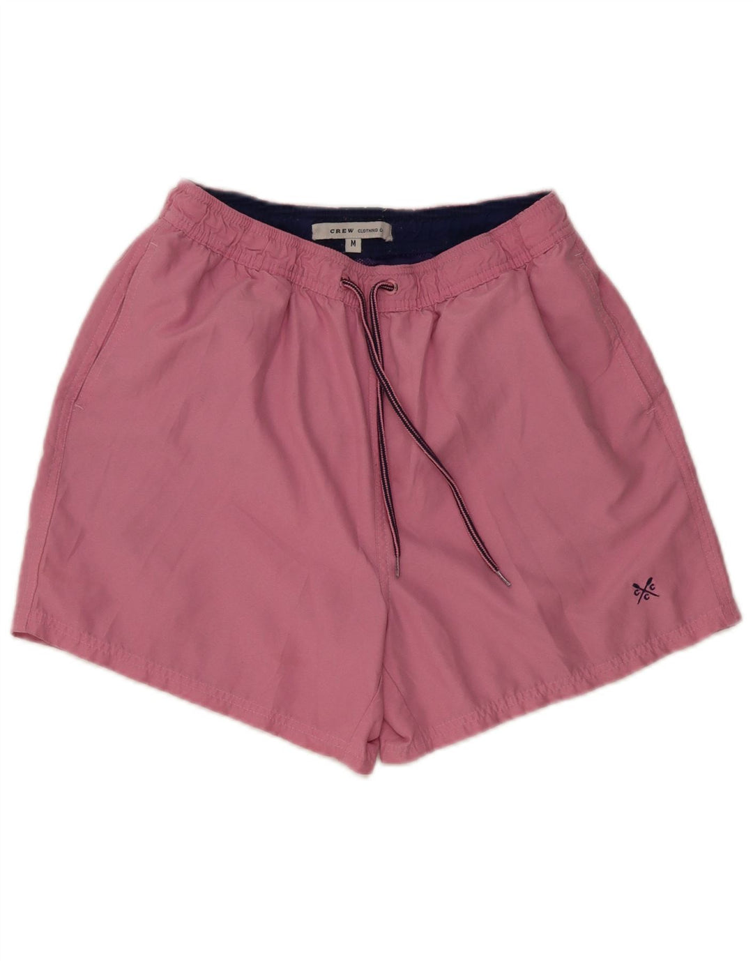 Ανδρικό σορτς κολύμβησης Crew Clothing, μεσαίο ροζ πολυεστέρα