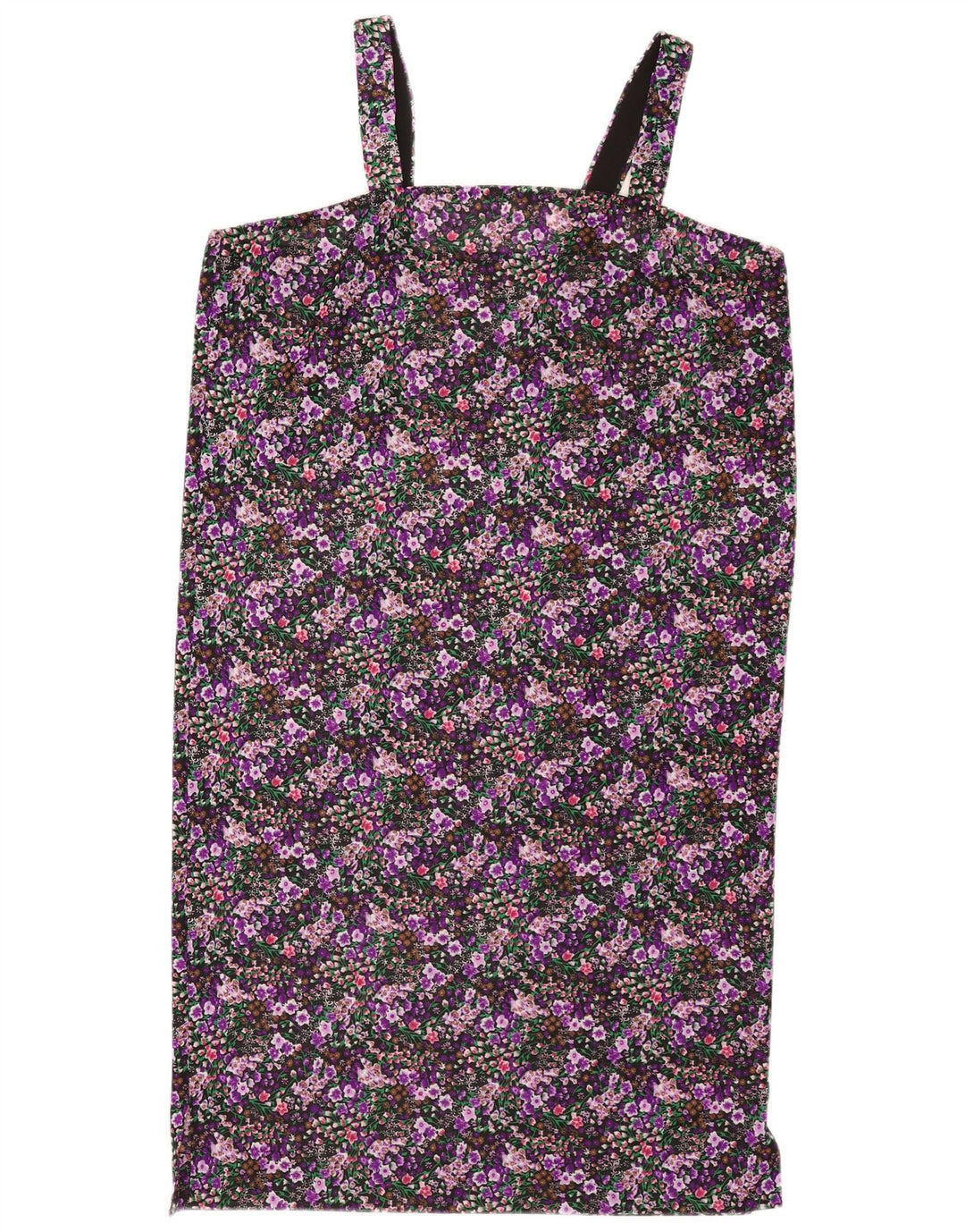 Vintage Γυναικείο Sundress UK 14 Μεγάλο πολύχρωμο Floral