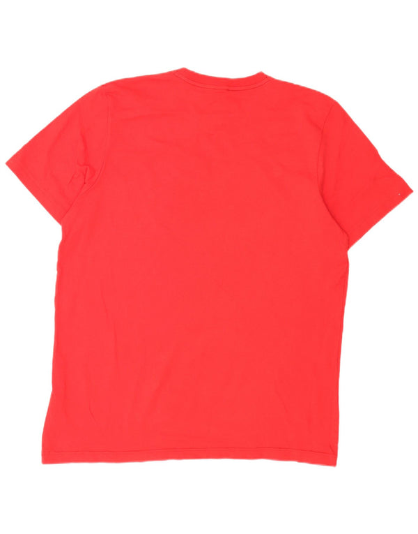 Ανδρικό γραφικό T-Shirt Adidas Top XL Κόκκινο βαμβακερό