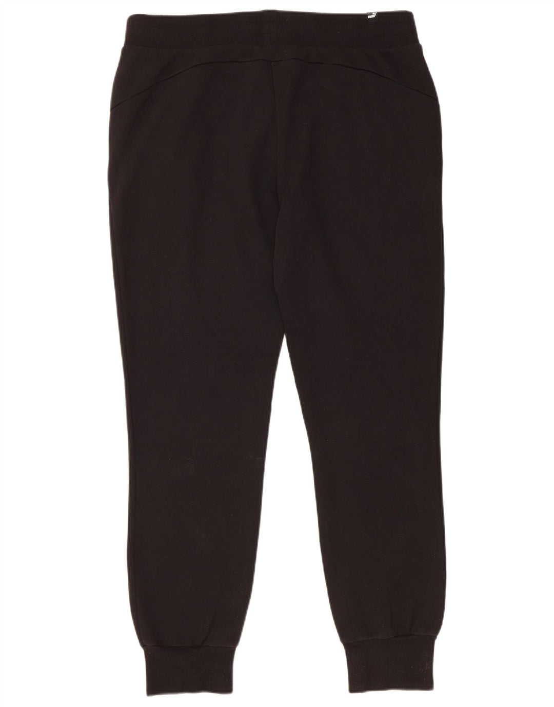 PUMA Γυναικεία αθλητική φόρμα Παντελόνι Joggers UK 16 Large Μαύρο Βαμβακερό