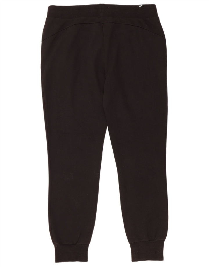 PUMA Γυναικεία αθλητική φόρμα Παντελόνι Joggers UK 16 Large Μαύρο Βαμβακερό