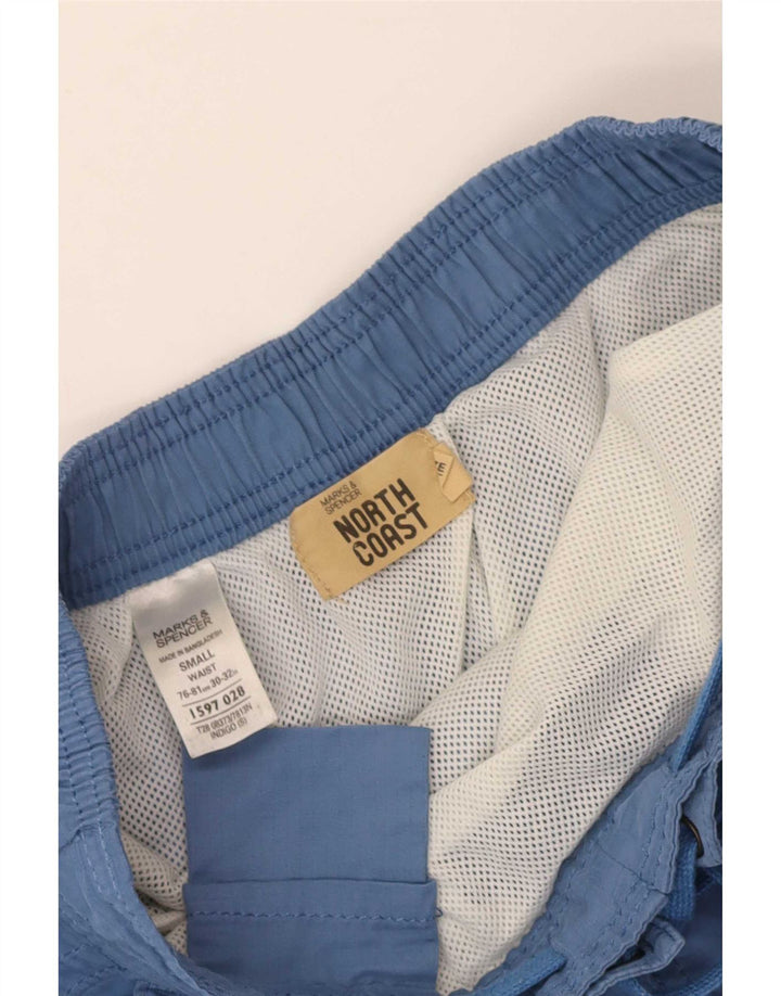 Ανδρικά σορτς κολύμβησης Marks & Spencer Cargo Small Blue Polyester