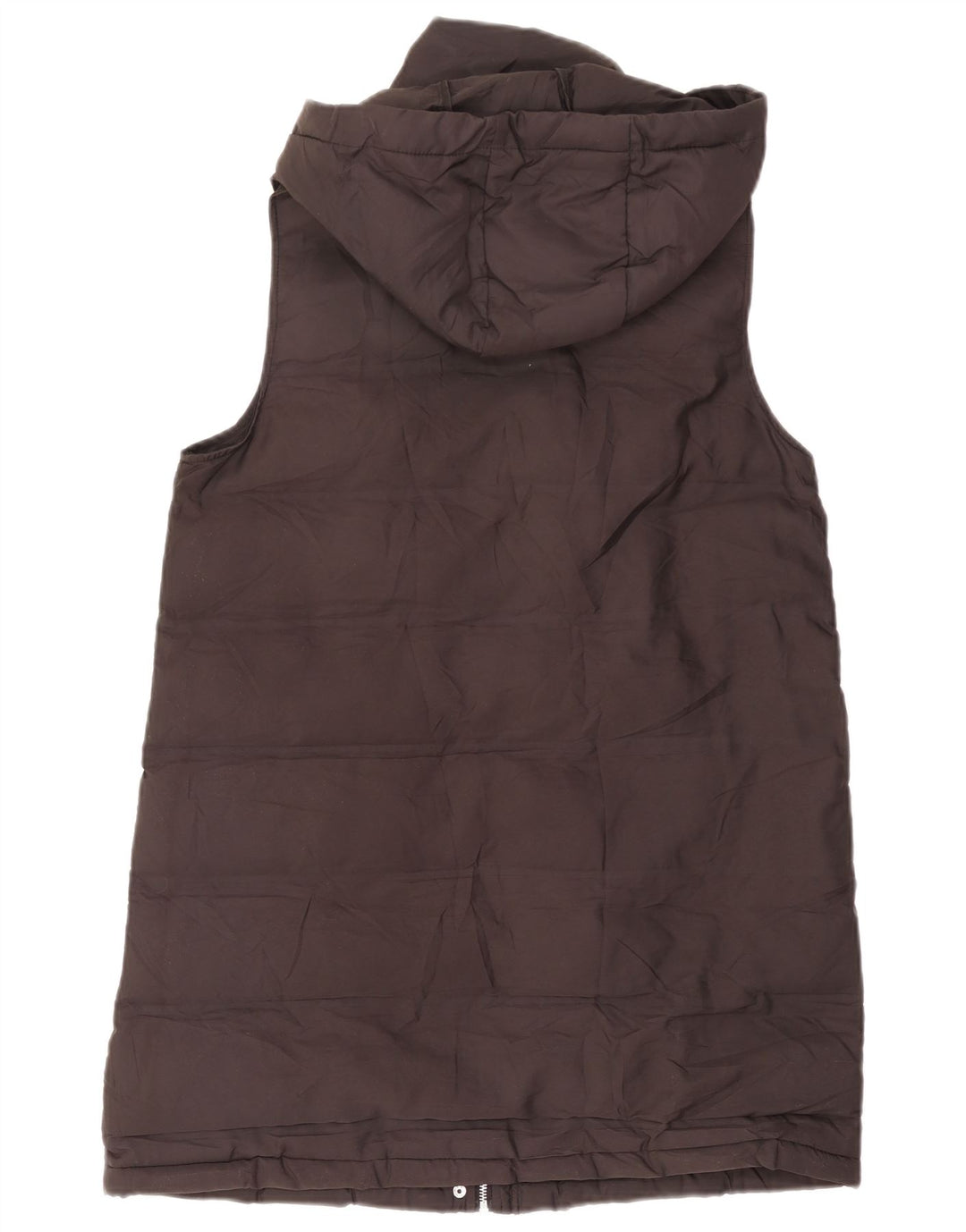 Zara Γυναικεία κουκούλα με επένδυση Gilet UK 14 Medium Black