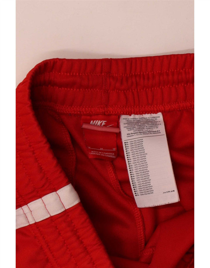 Ανδρικό αθλητικό σορτς Nike με μεσαίο κόκκινο χρώμα από πολυεστέρα