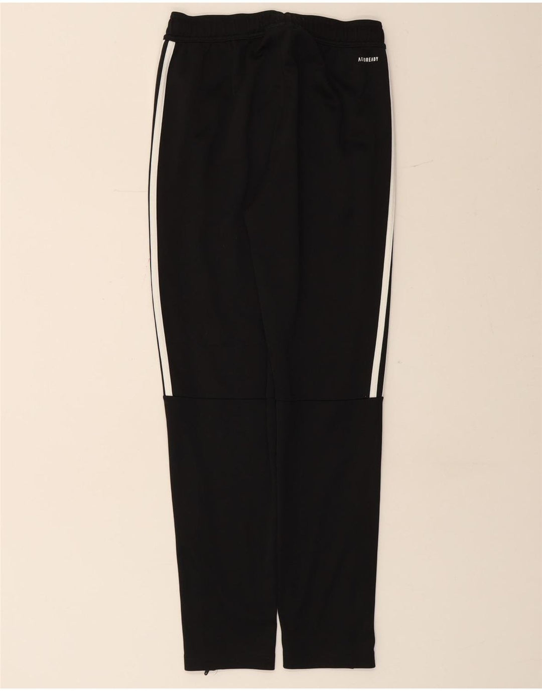 Παντελόνι αθλητικής φόρμας ADIDAS Boys Aeroready 13-14 ετών μαύρο πολυεστέρα